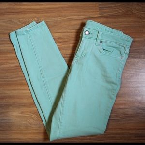 GAP Premium Skinny Jeans- Mint